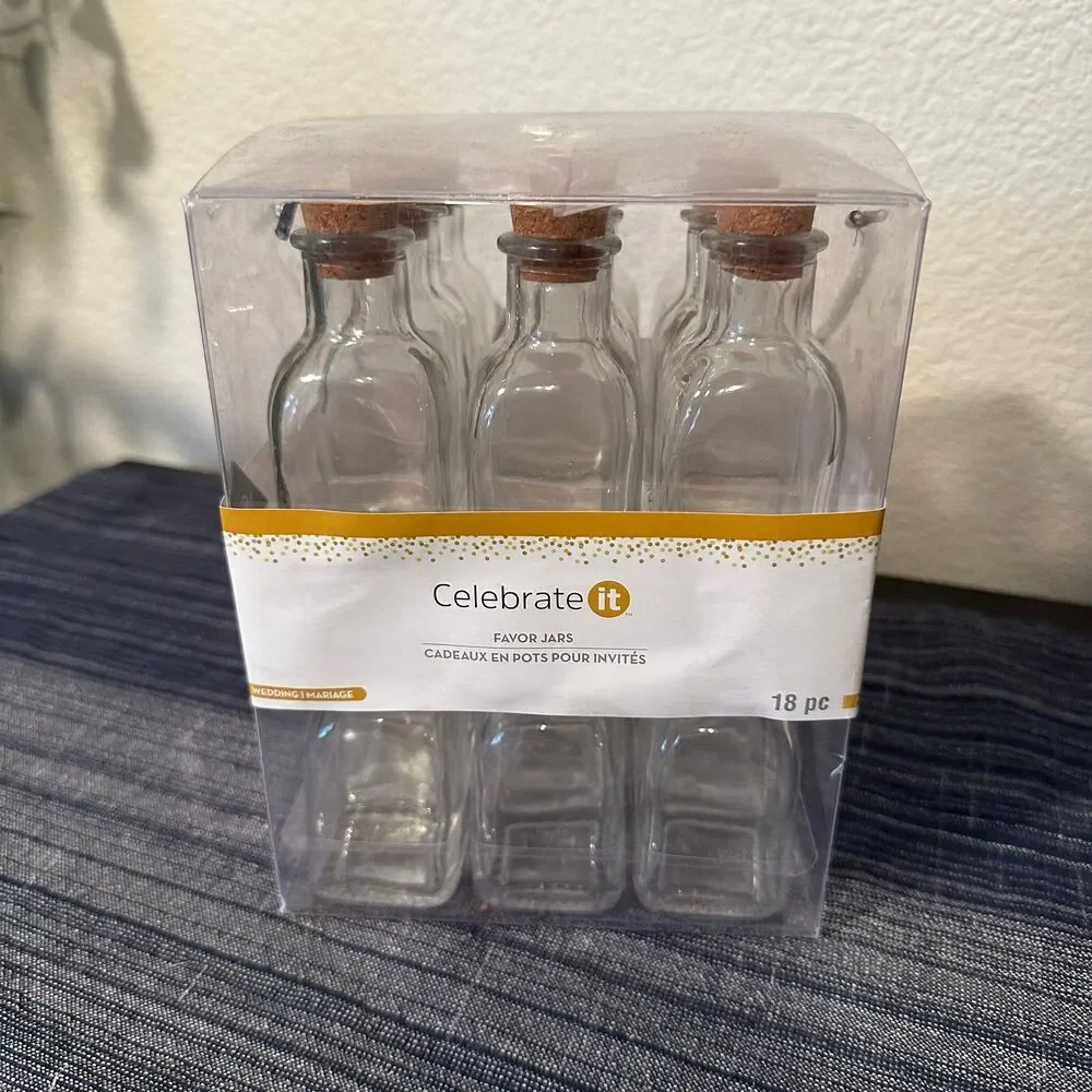 Favor Jars With Cork Stoppers